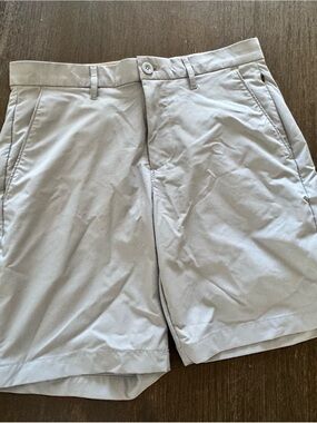 Men's Light Blue Golf Shorts